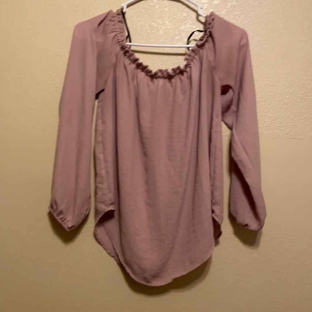 off the shoulder shirt
